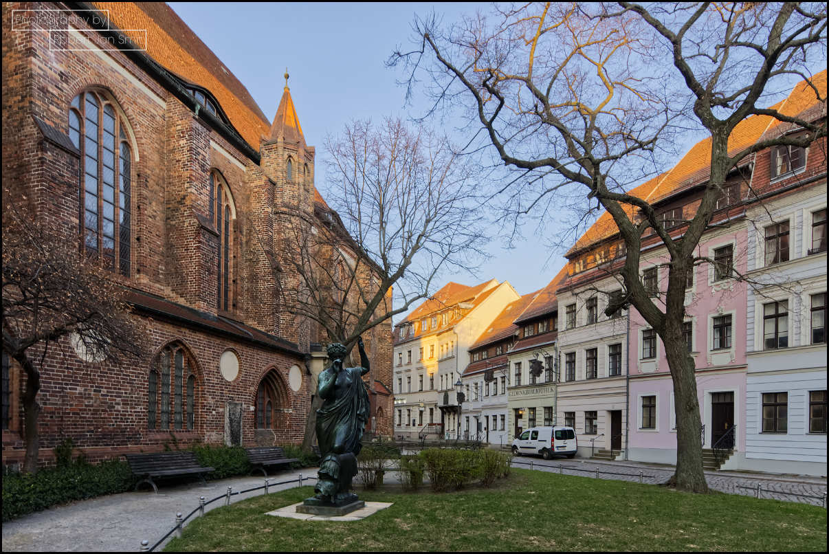 Nikolaikirch in het Nikolaiviertel Berlijn
