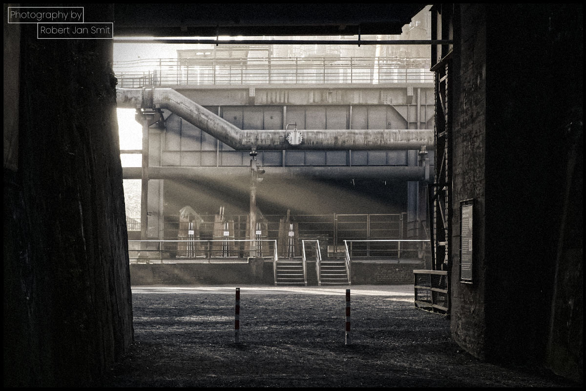 Landschaftspark Duisburg | eerste zonnestralen