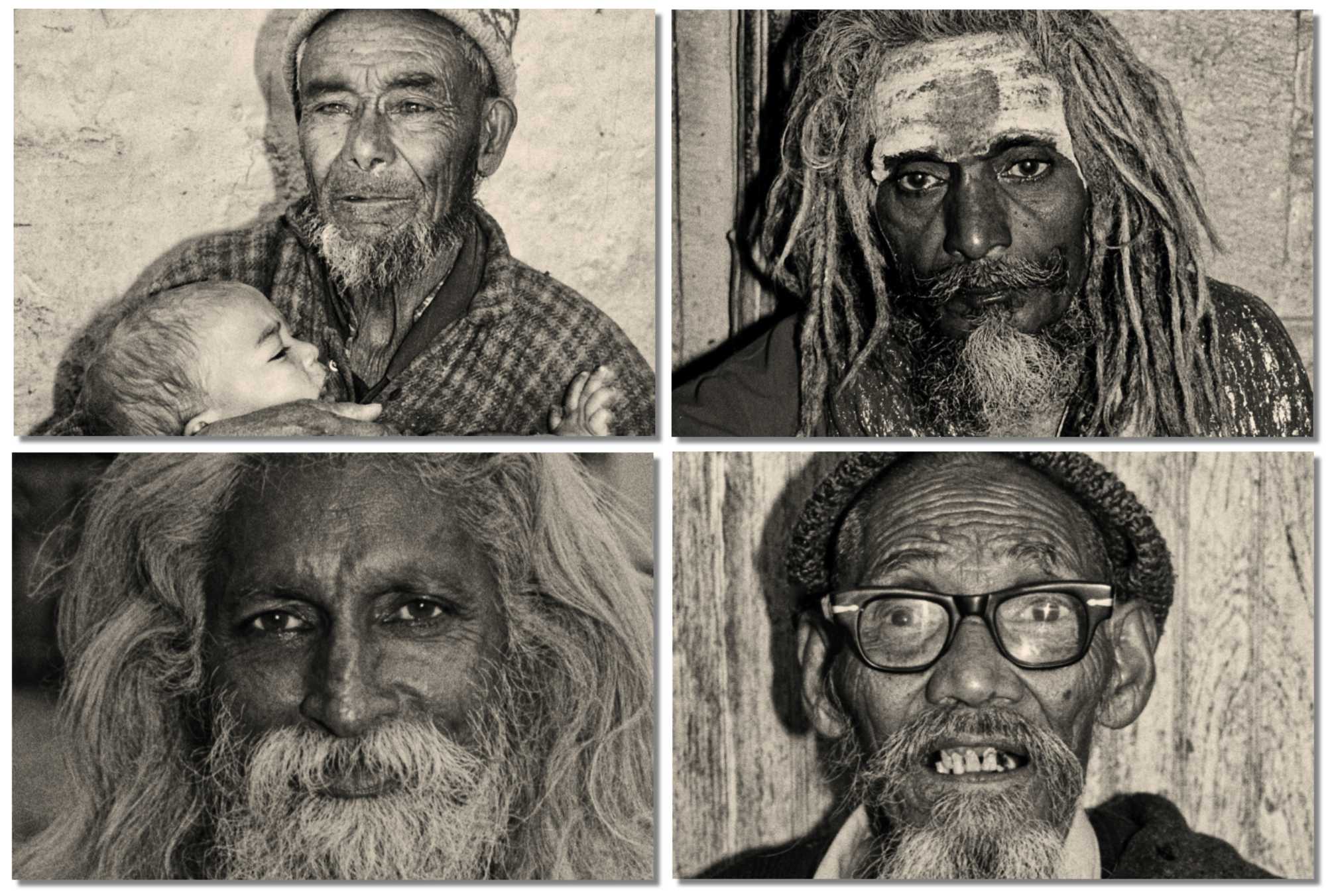 analoge portretten uit India