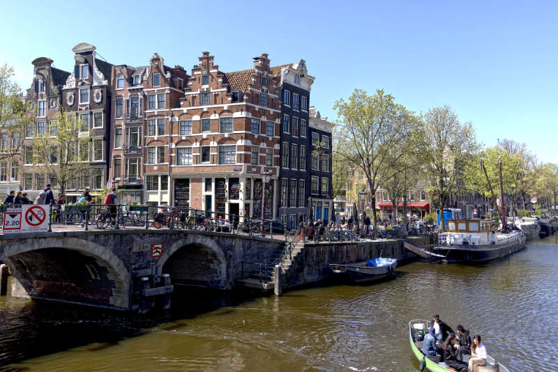 Amsterdam als wanddecoratie