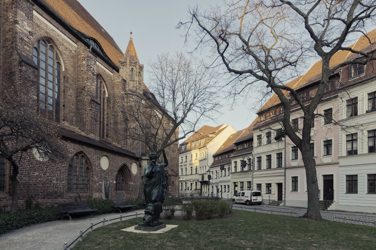 Nikolaiviertel Berlijn Duitsland 