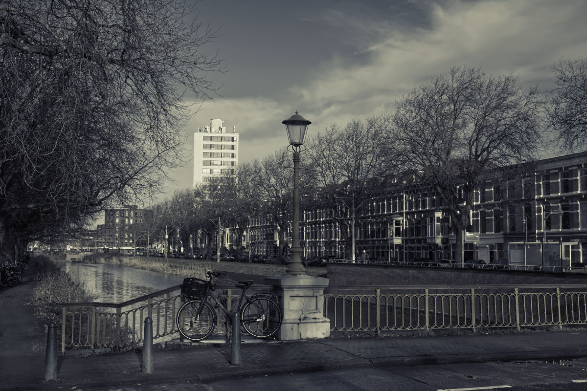 onradkade – Brug bij de Weimarstraat, Den Haag